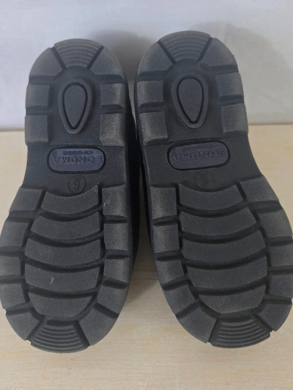 Sonoma Toddler Boy's Black Oxford Dress Shoes Size 6